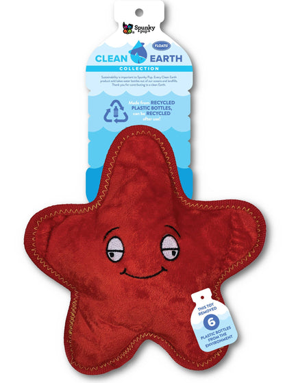 Clean Earth Recycled Plush Dog Toys - 100% Sustainable