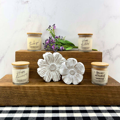 Thank You ! Candle with Lid - Soy Wax Candles Great Gift
