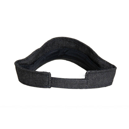 Eastport Maine Adjustable Denim Sun Visor