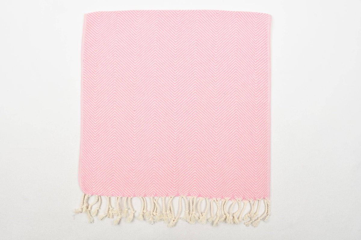 Herringbone Turkish Tea Towel, 20x40 in