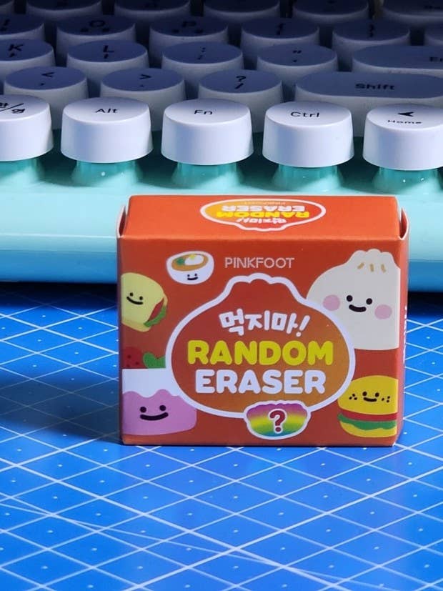 Miniature snackfood Mystery Eraser Box