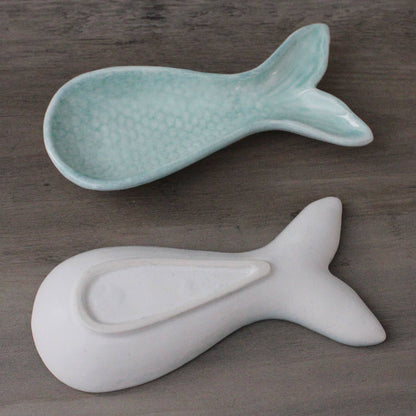 6.25" Ceramic Mermaid Tail Dish