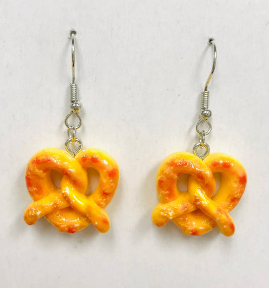 Pretzel Earrings food desert snack