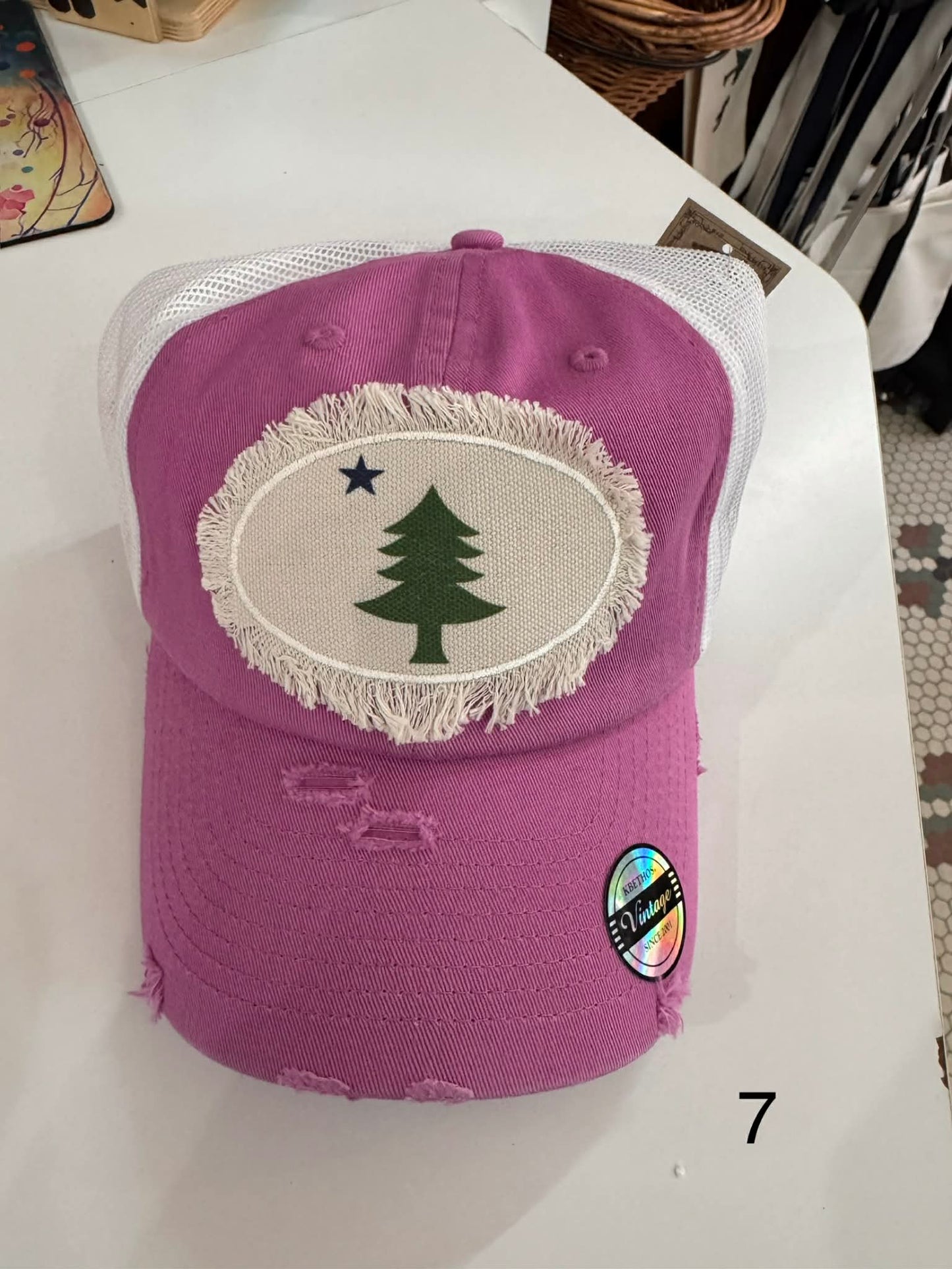 Women Distressed Hat