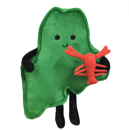 Maine State Stuff Plush Doll - Vacationland Green