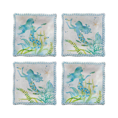 Mermaid 6" Melamine Plate