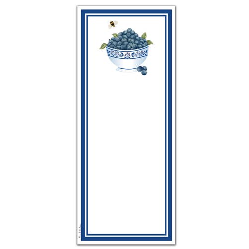 Magnetic Note Pad  Blueberry