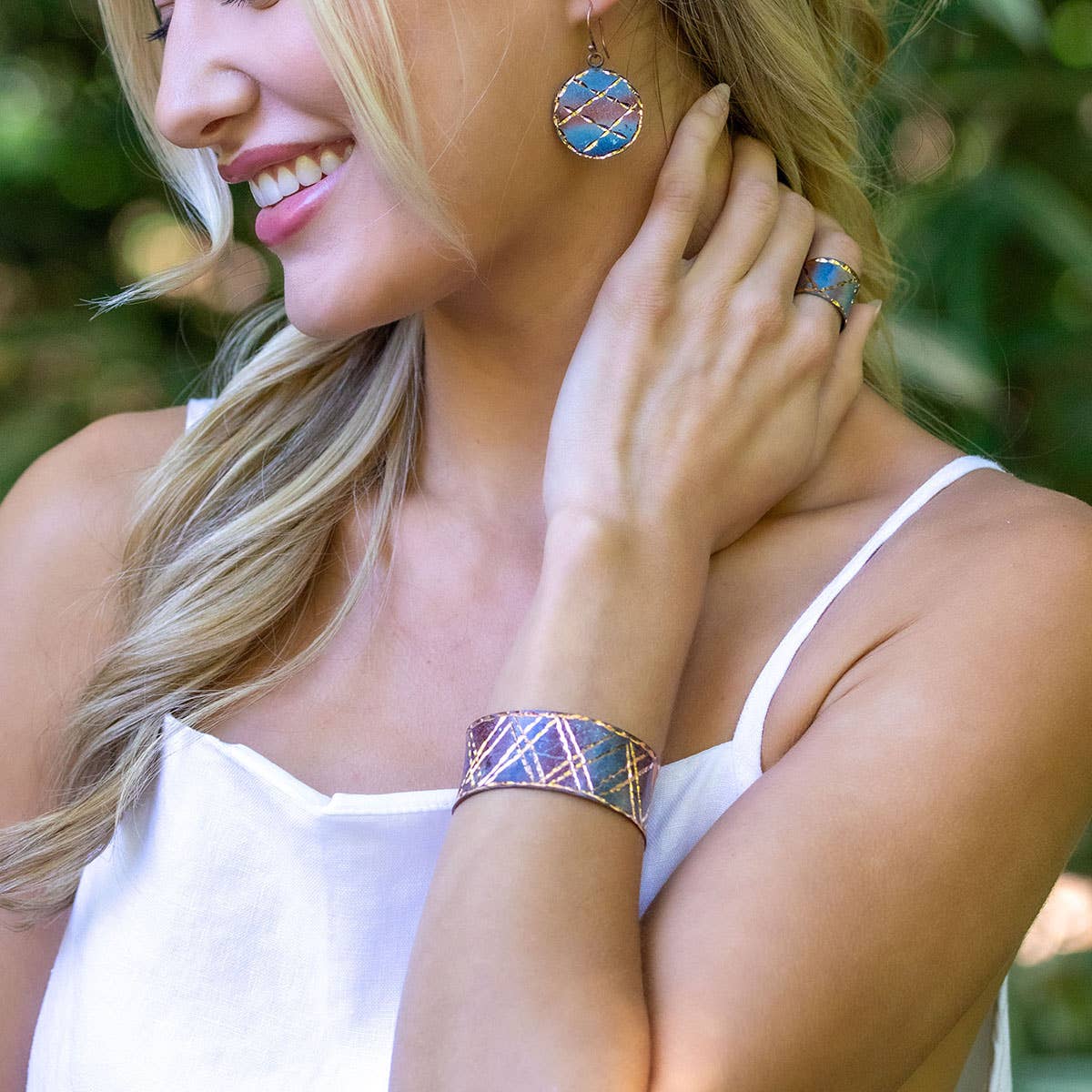 Patina Kaleidoscopic Dreams Cuff