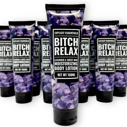 Bitch Relax Lotion, Lavender Lotion, Hand and Body Lotion