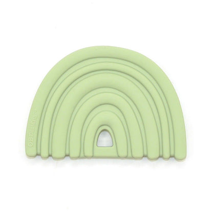 Silicone Rainbow Teether | Sage