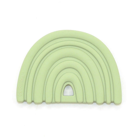 Silicone Rainbow Teether | Sage