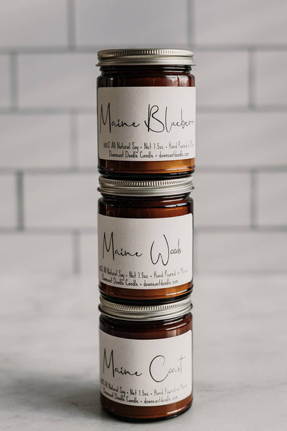Maine Blueberry Natural Soy Candle