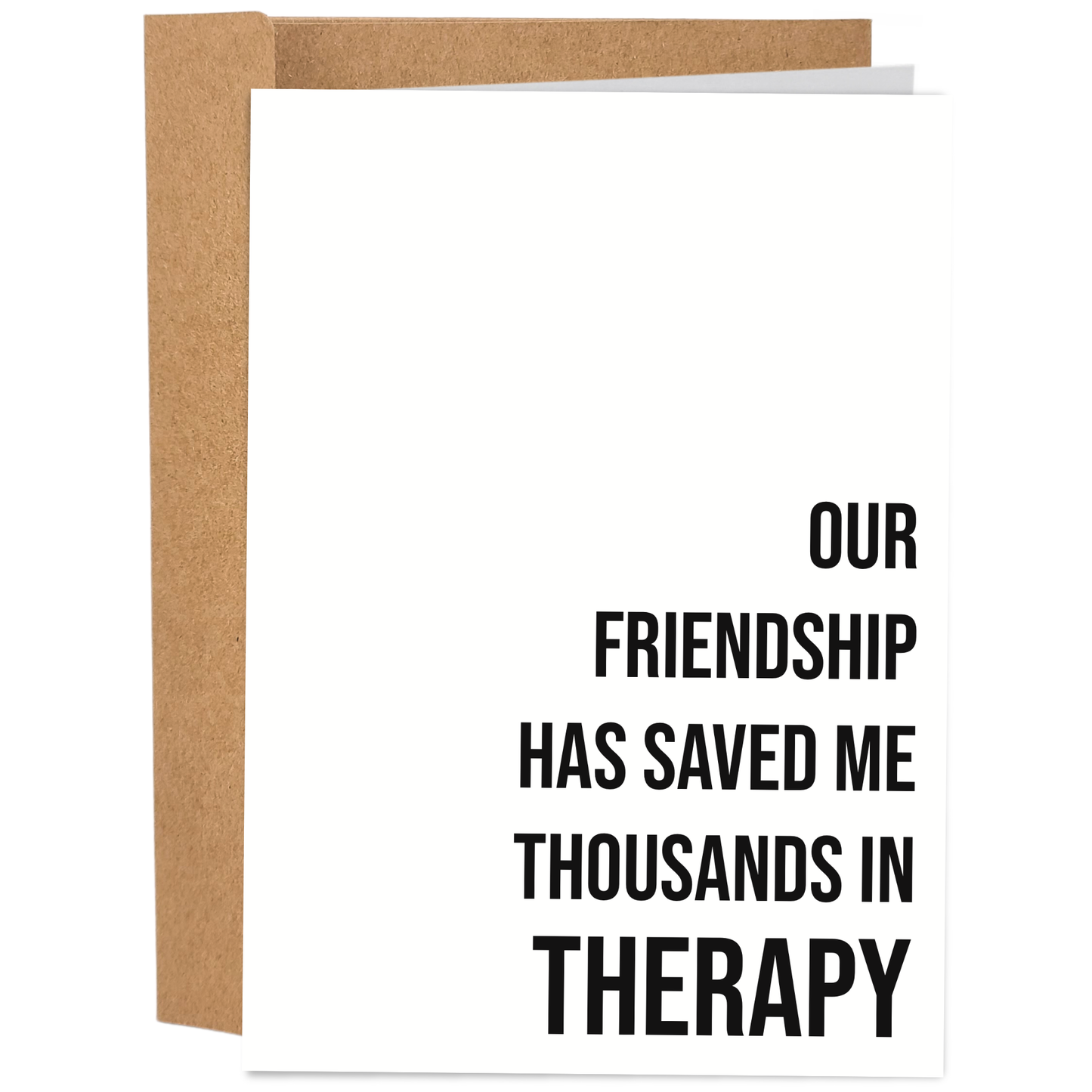 Saved Me Thousands In Therapy | Funny Birthday Card