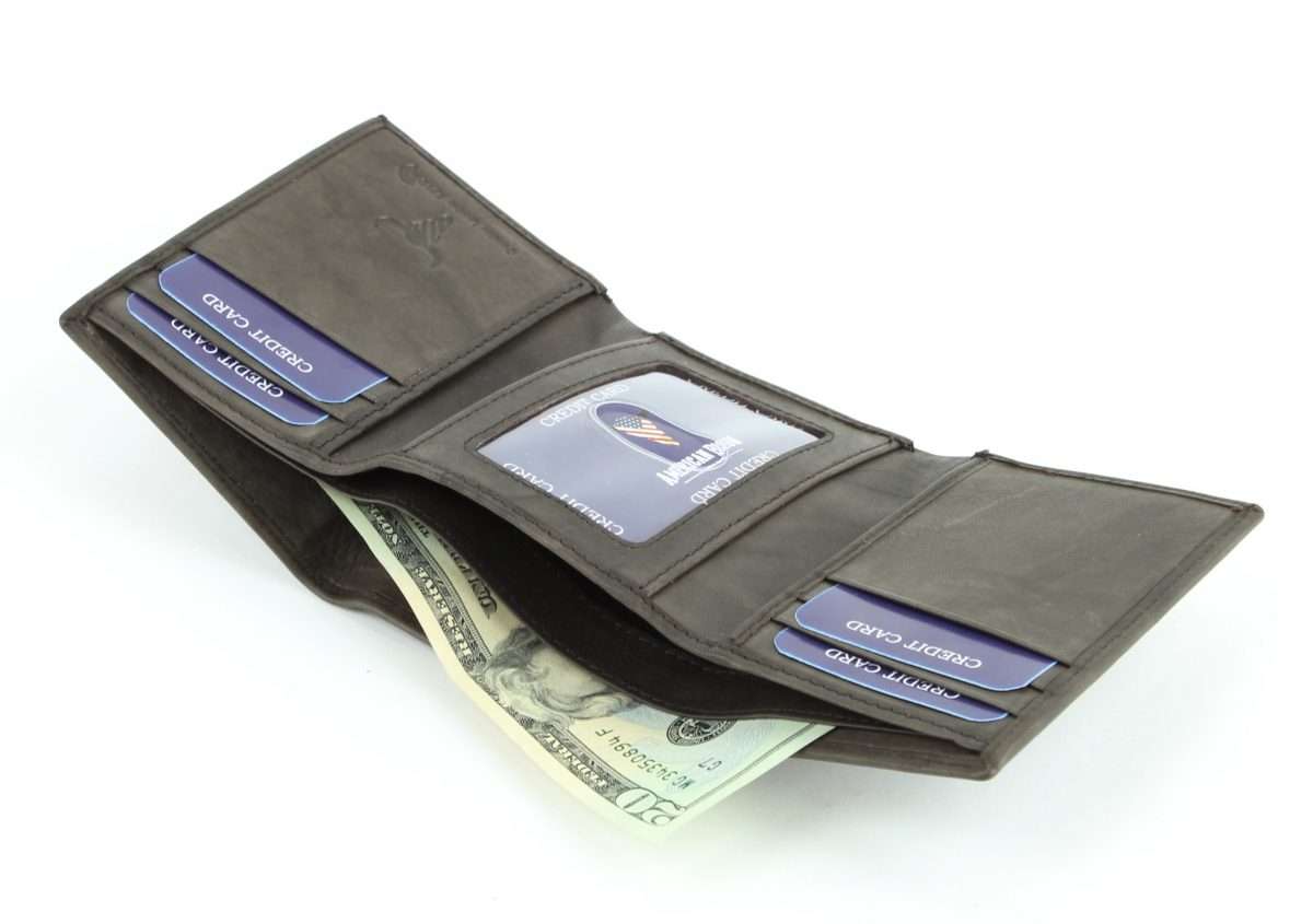 American Bison Tall Trifold Wallet