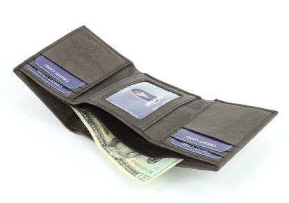American Bison Tall Trifold Wallet