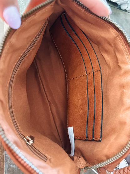 Sage Soft Vegan Leather Wristlet/Clutch