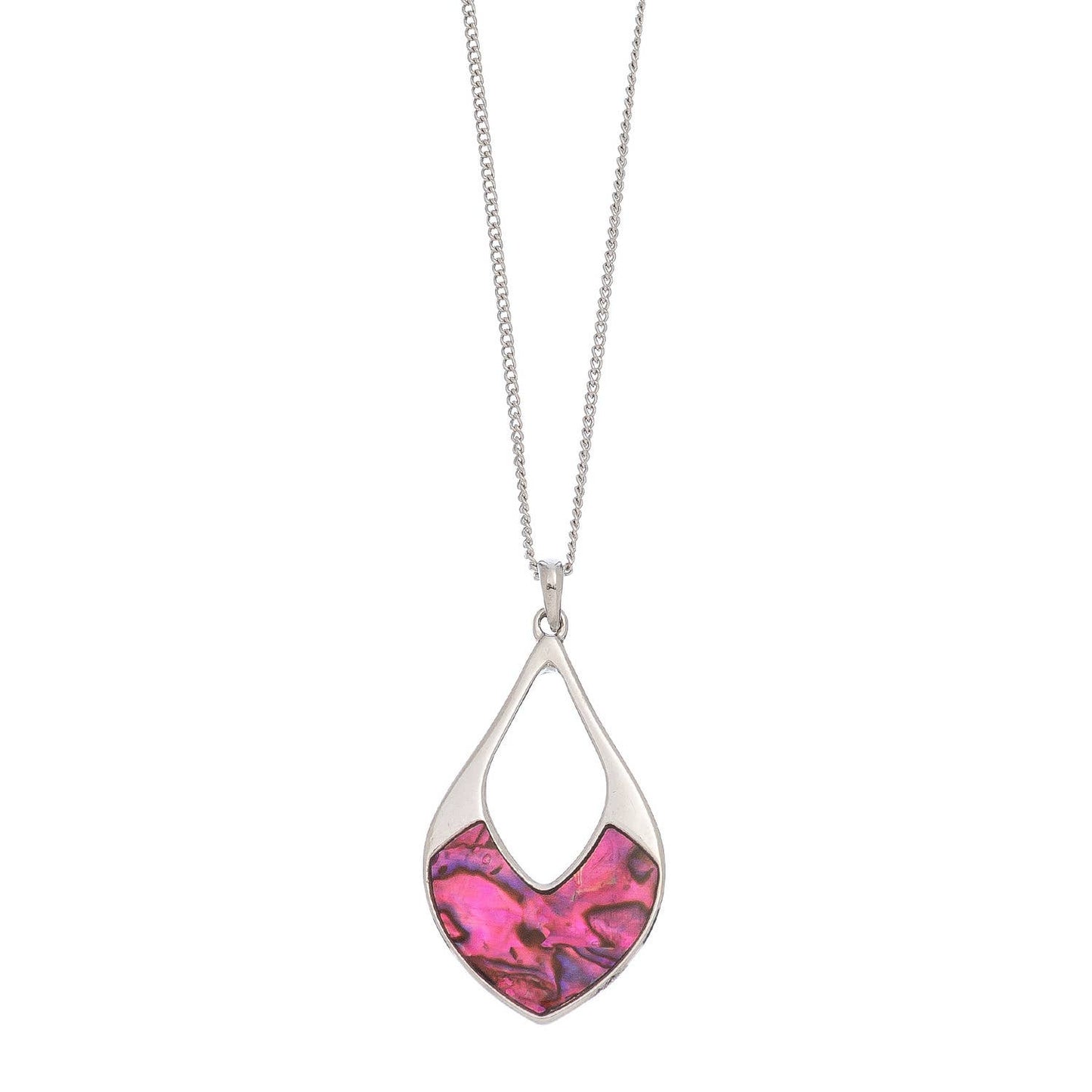 Abalone Shell Pendant Necklace Beach Jewelry