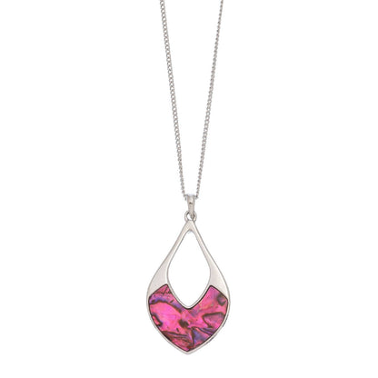 Abalone Shell Pendant Necklace Beach Jewelry