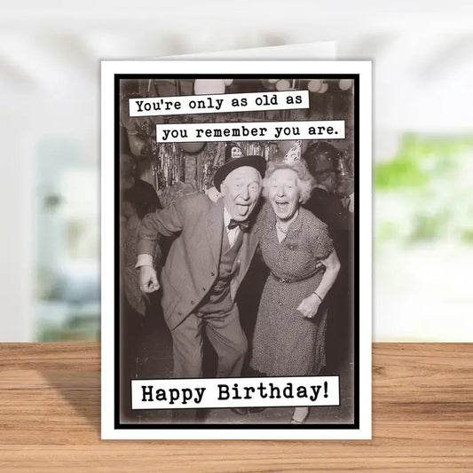 Katie Doodle Funny Birthday Card (Blank Inside)