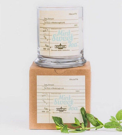 Mint Sweet Tea / To Kill a Mockingbird / book candle