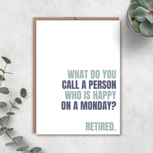 Monday card