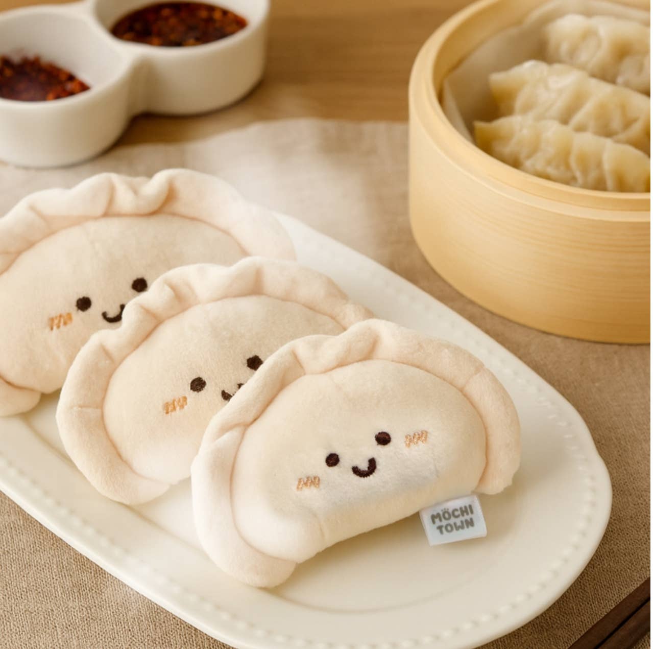 MochiTown Dumpling Heat Pack Plush