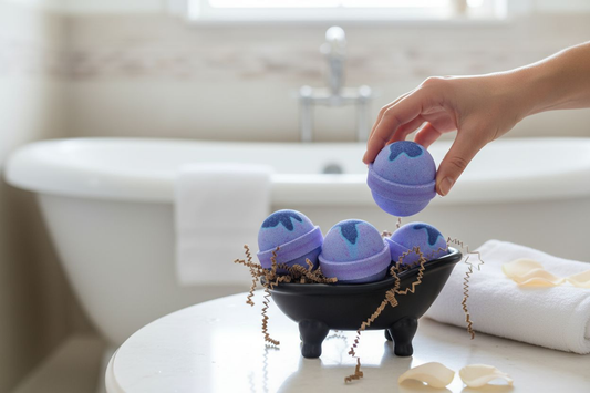 Lavender 2 Inch Round Bath Bomb (2.5 oz.)