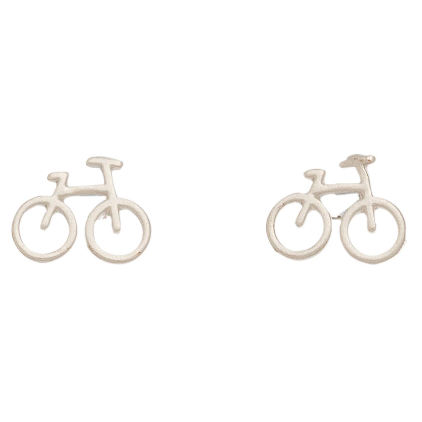 Stud Buds Bicycle Earrings