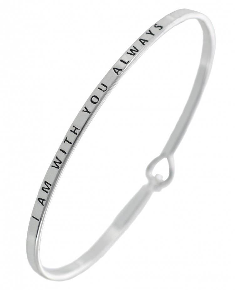 I AM WITH YOU ALWAYS Bangle