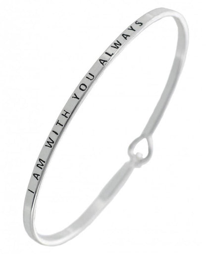 I AM WITH YOU ALWAYS Bangle