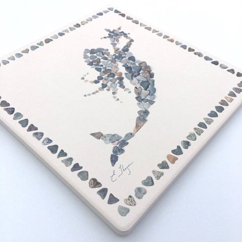 Coastal trivets | Mermaid trivets | Mermaid hotplate