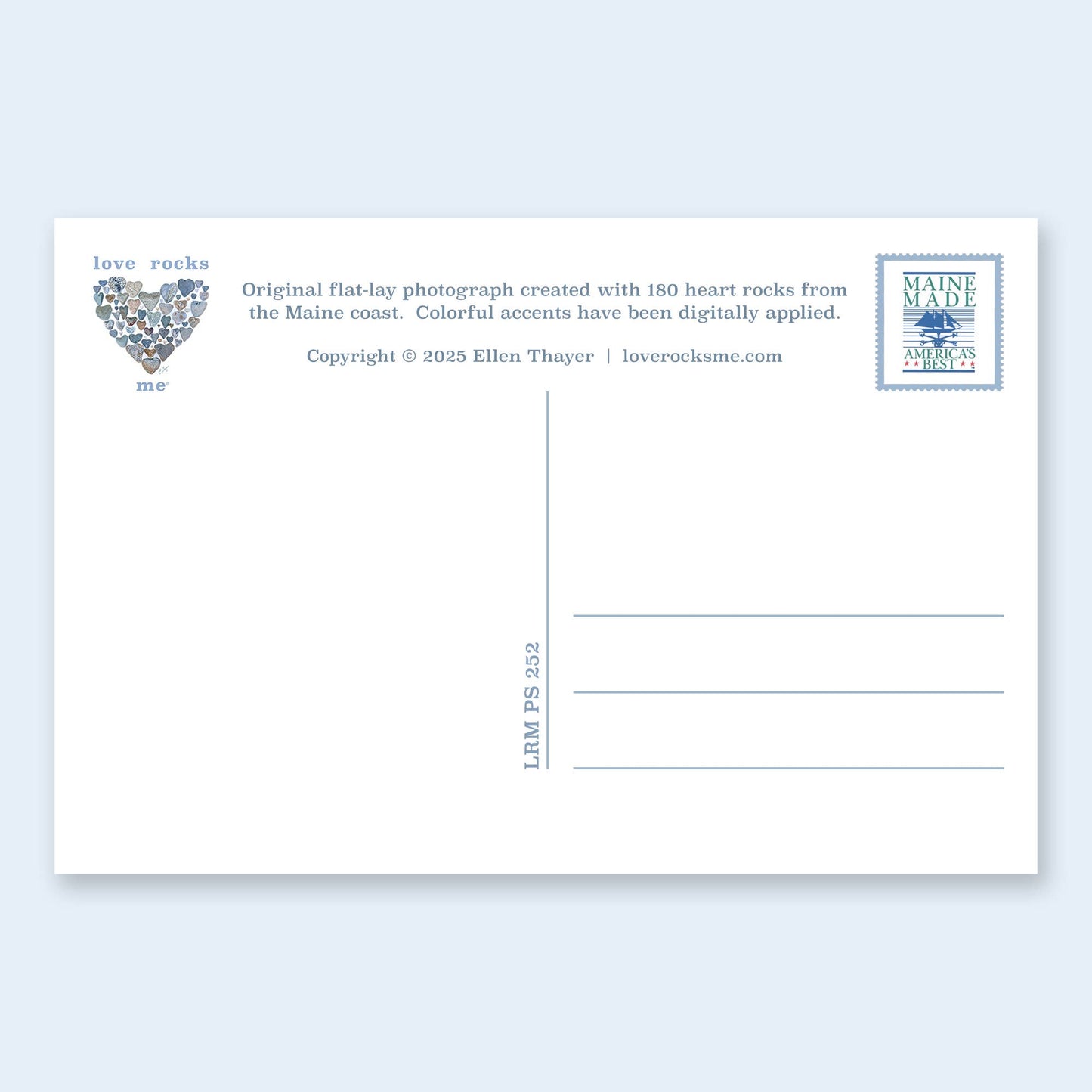 Postcards | Maine lobster boat postcard