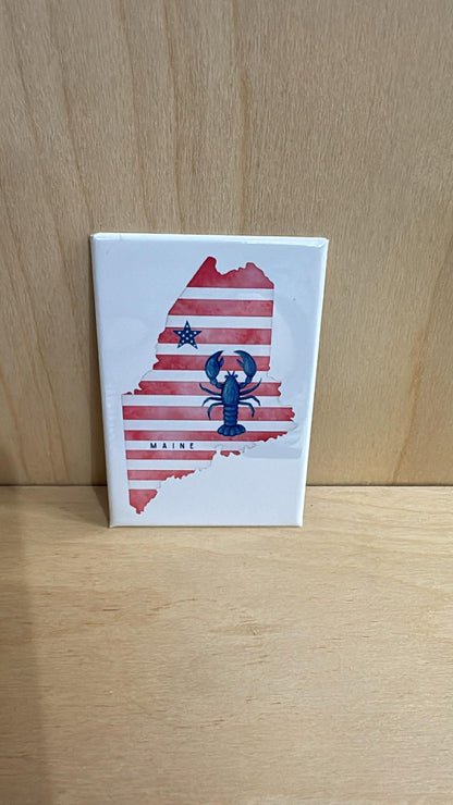 Maine Variety Rectangle Magnets