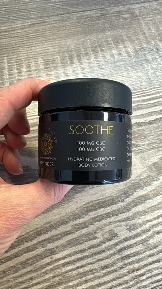 elixirs of arcadia cbd product soothe