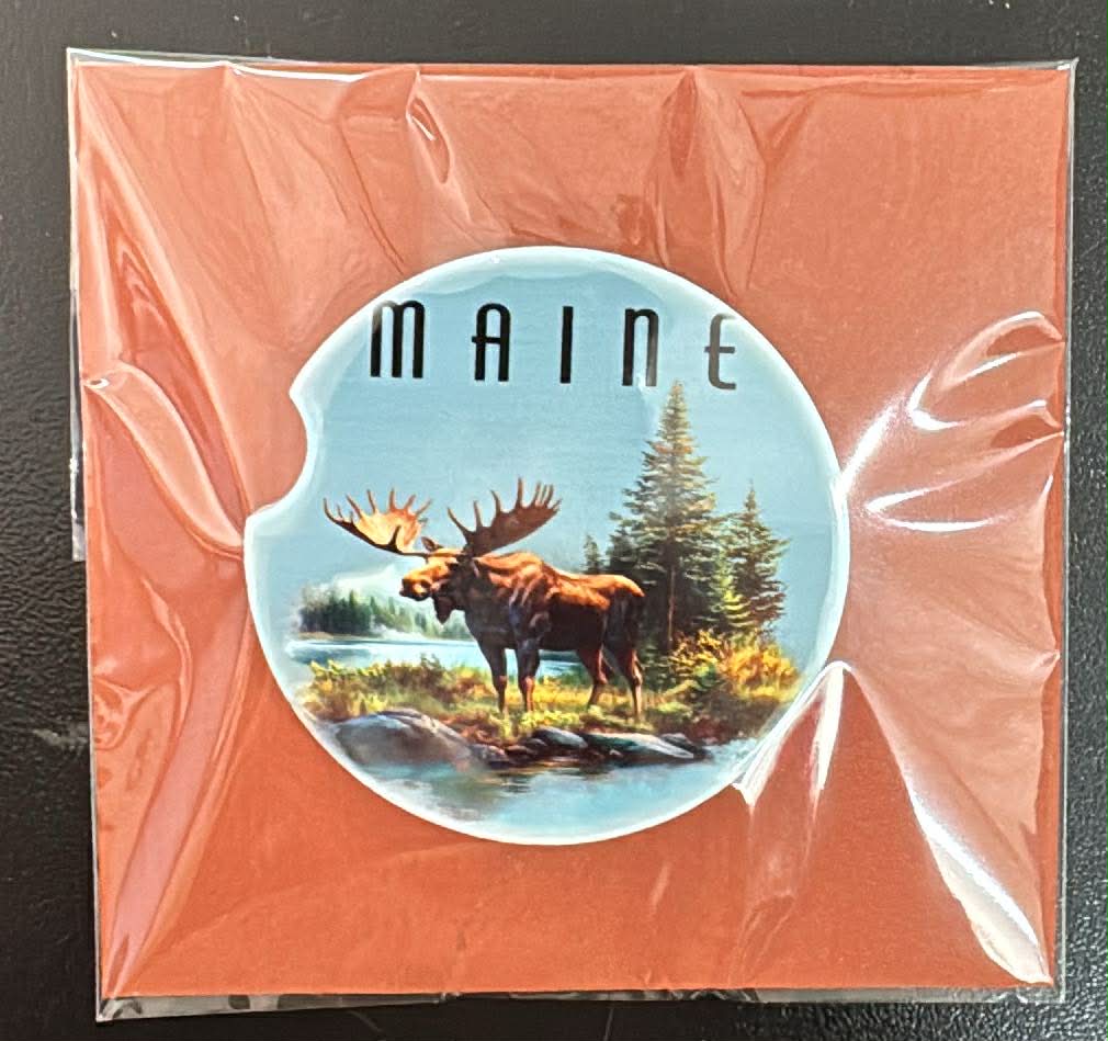 Palomas Ceramic Car Coasters Set