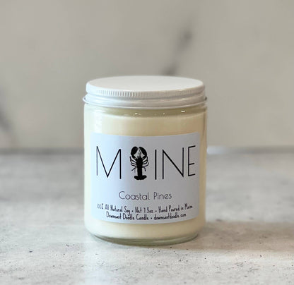 Maine Lobster natural soy candle-Fresh Lilac