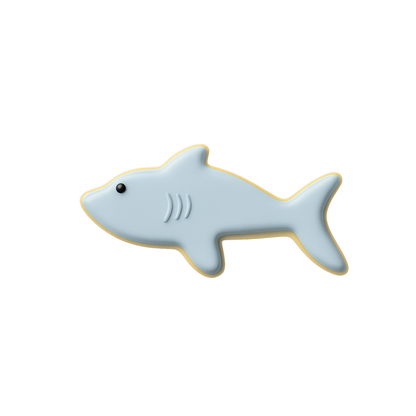 Baby Shark Cookie Cutter 3.25"
