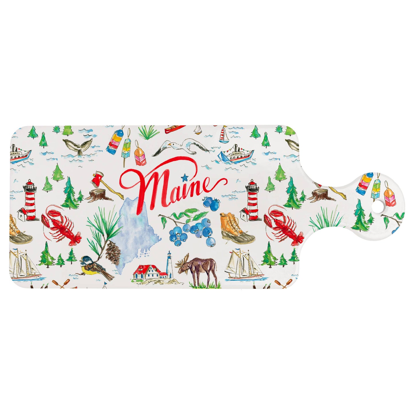 Maine ME Rosanne Beck State Collection CUTErie Board