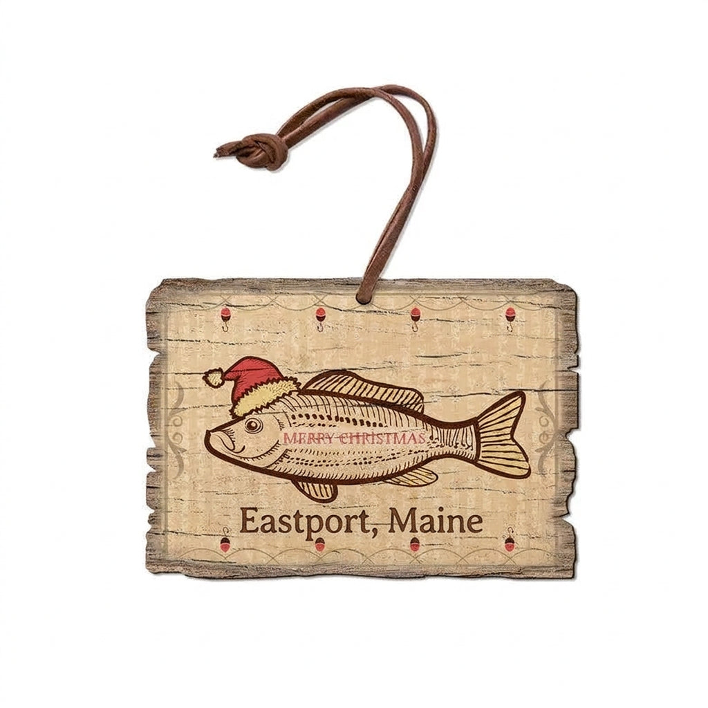 Christmas Fish-Eastport, ME Ornament