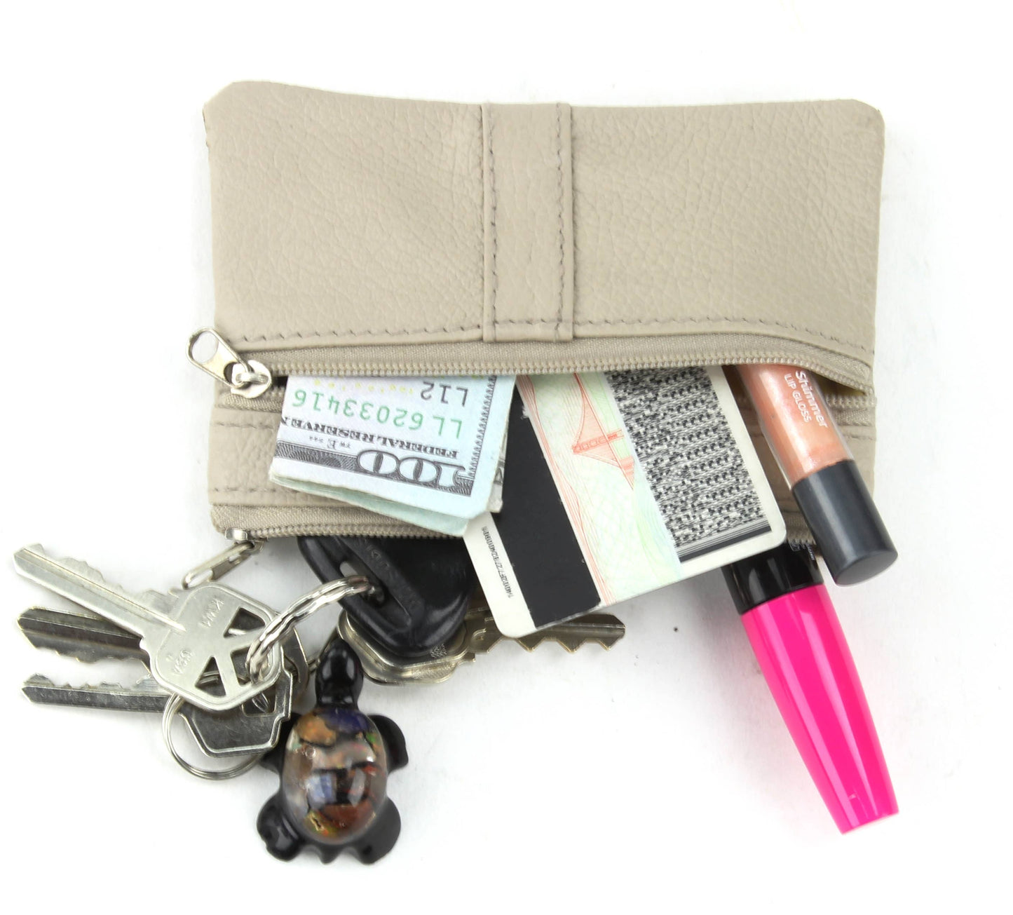 Cowhide Coin Purse