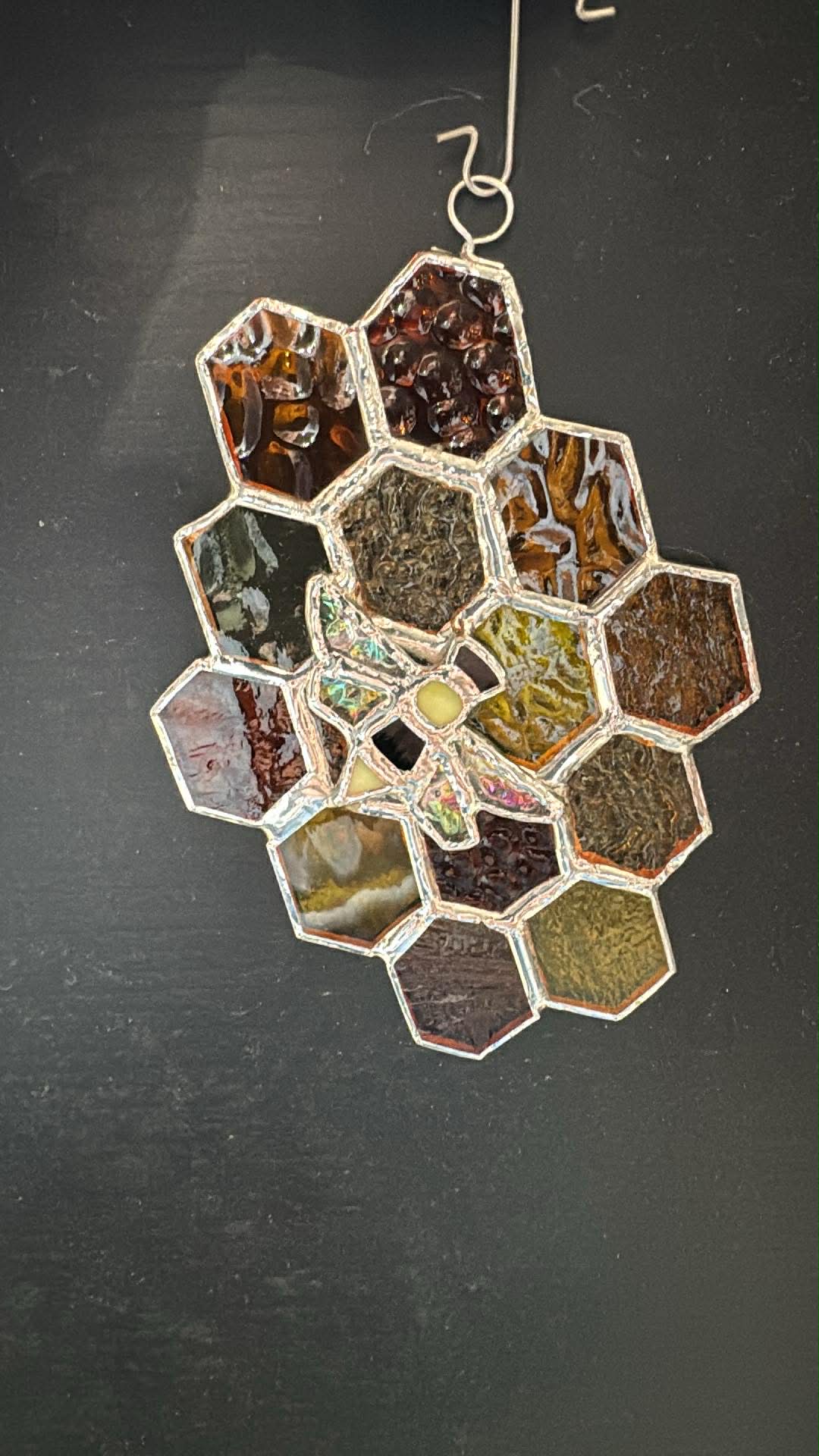Cliff Honeycomb Stained Glass