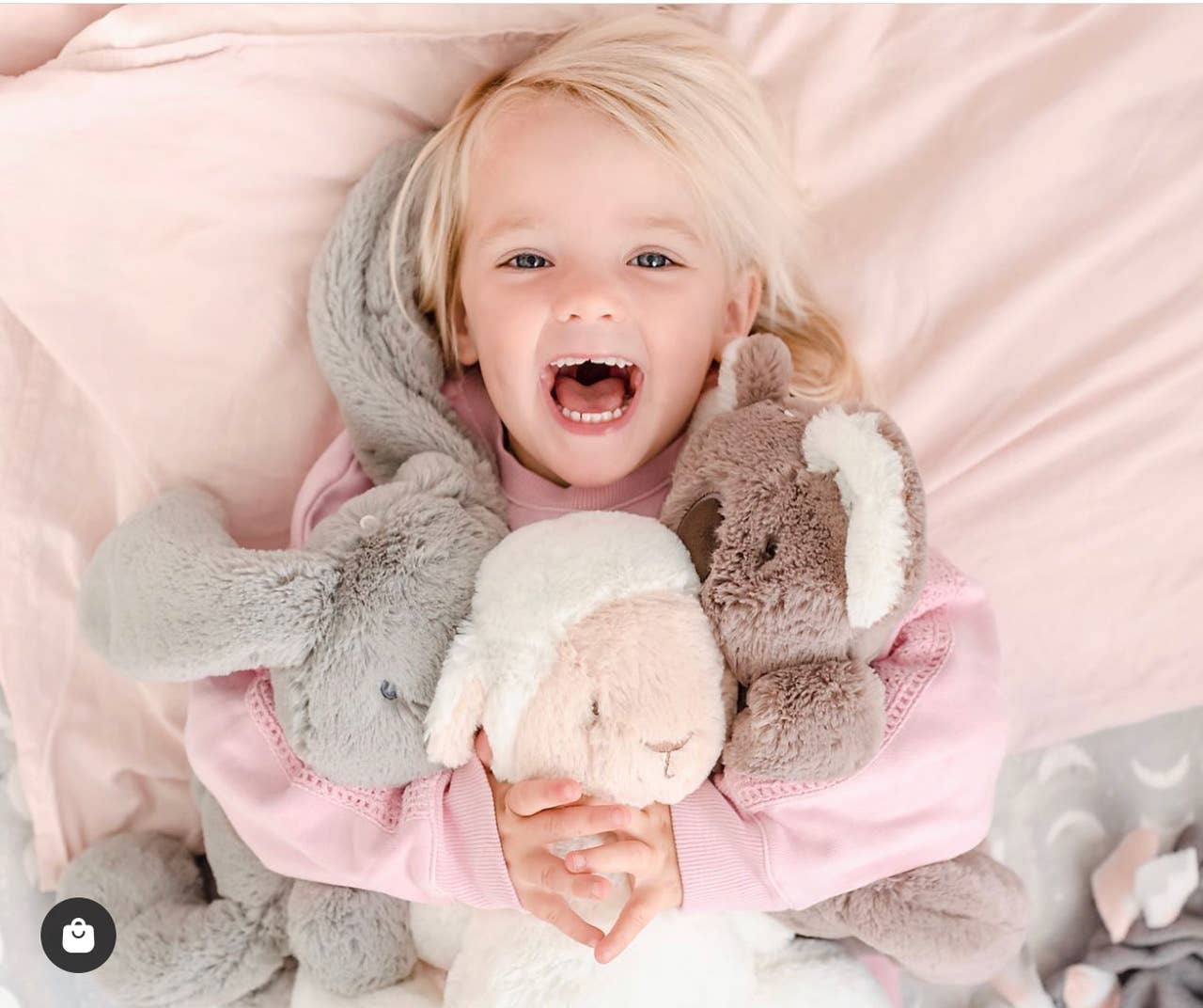 Lee Lamb Soft Rattle Toy