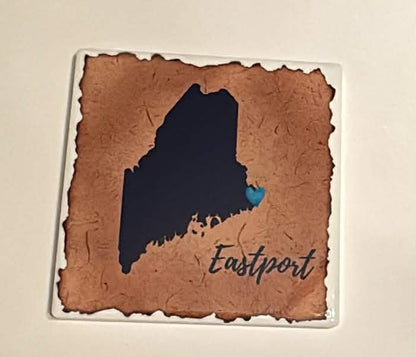 Maine Ceramic Coasters