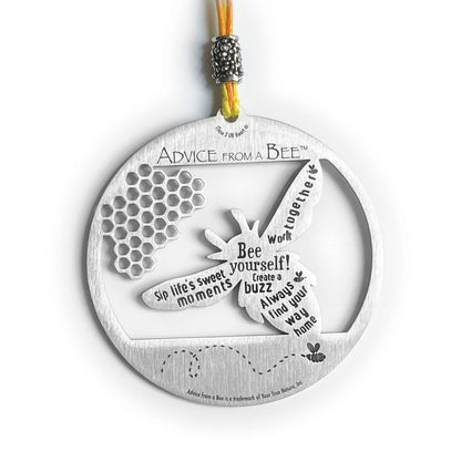 Advice from a Bee Ornament