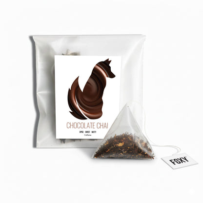 Single Serve Hand-Packed Loose Leaf Tea Pyramid