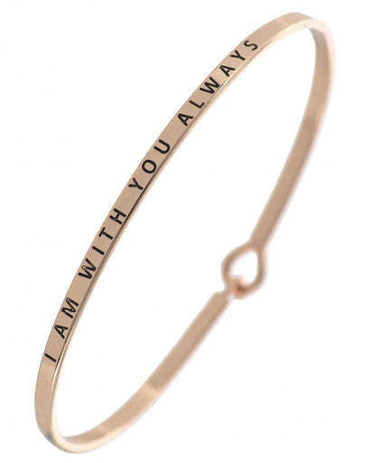 I AM WITH YOU ALWAYS Bangle