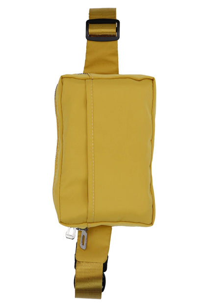 Minimal Matte Neutral Solid Belt Bag Fanny Pack