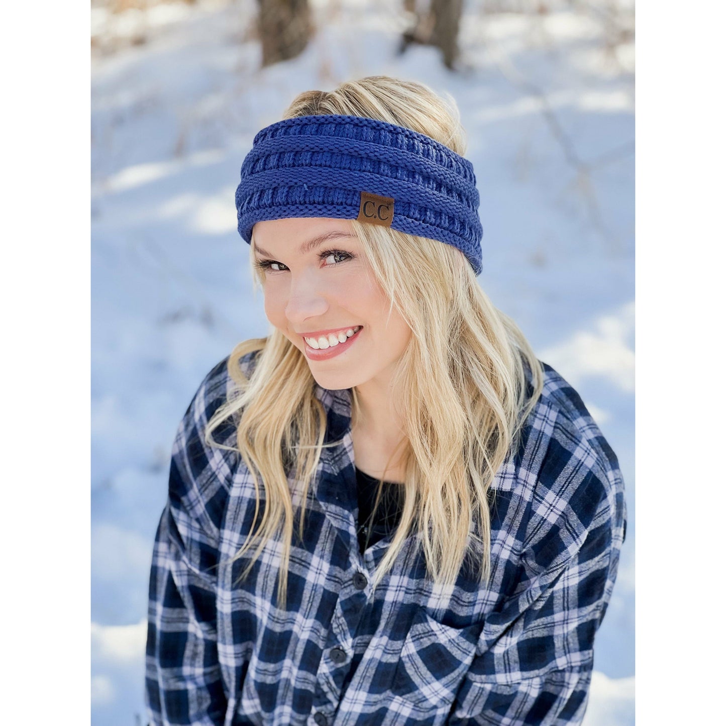 CC Solid Ribbed Women's Headband