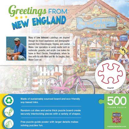 Greetings From New England - 500 Piece Puzzle