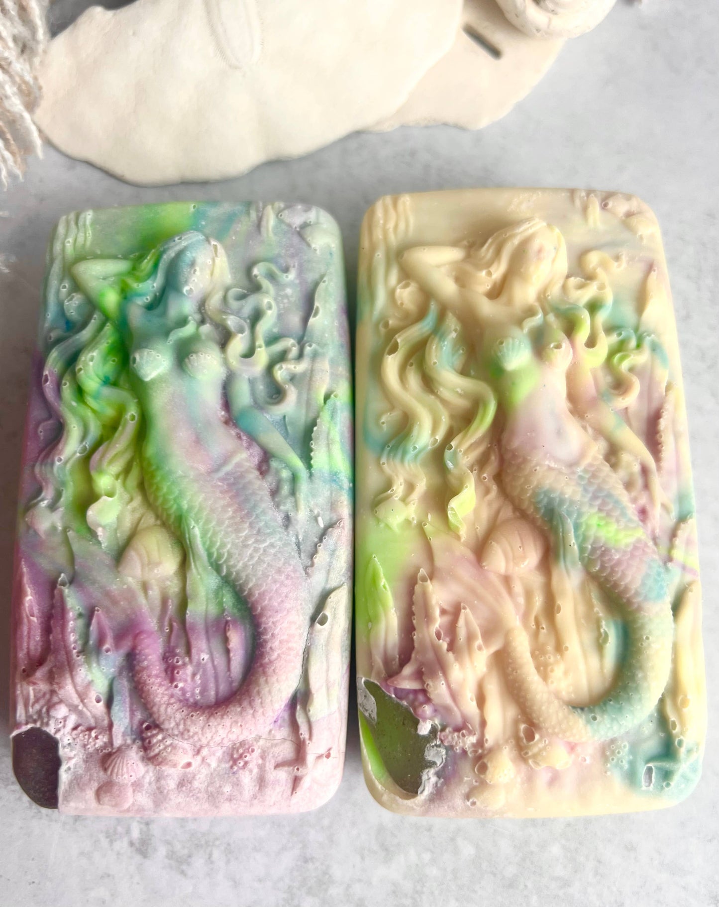 90s Hippie Hidden Sea Glass Sea Salt Soap